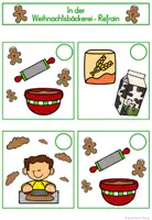 Vorschau - Fördermaterial/Inklusion - In der Weihnachtsbäckerei: Liederarbeitung mit Symbolen - Seite 2