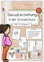 Vorschau - Stundenentwürfe - Sexualerziehung (Sexualkunde) in der Grundschule - Klasse 3 - Deckblatt
