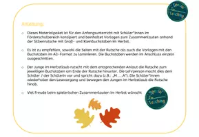 Vorschau - Fördermaterial/Inklusion - Wachsendes Bundle: Silbenrutsche durch die Jahreszeiten - Seite 2