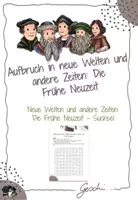 Vorschau - Arbeitsblätter - UR7 Aufbruch in neue Welten und andere Zeiten: Die Frühe Neuzeit - 1. Stunde: Neue Welten und andere Zeiten - Die frühe Neuzeit (Suchsel) - Deckblatt