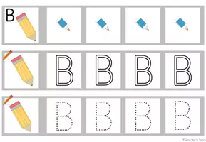 Vorschau - Arbeitsblätter - Graphomotorik: Buchstabenerarbeitung - Schulbeginn - Seite 2