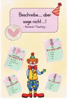 Vorschau - Spiele - Beschreibe..., aber sage nicht... ! - Karneval / Fasching - Deckblatt