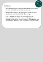 Vorschau - Fördermaterial/Inklusion - Klettmappe: Silben - Schulbeginn - Seite 1