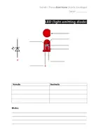 Vorschau - Arbeitsblätter - Elektronik - Grundlagen der LED - Deckblatt