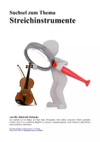 Vorschau - Quiz - Suchsel: Streichinstrumente - Deckblatt