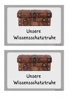 Vorschau - Arbeitsblätter - Reflexion mit Hilfe der Wissensschatztruhe - Seite 2