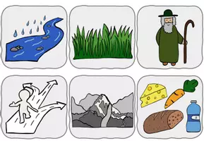 Vorschau - Arbeitsblätter - Gottesbilder - Der gute Hirte - Psalm 23 kennenlernen - Seite 3