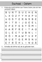 Vorschau - Arbeitsblätter - Suchsel zum Thema Ostern - Seite 3