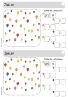 Vorschau - Stationenlernen - Lerntheke/Übungsheft - Anfangsunterricht Mathe Fasching - Seite 3