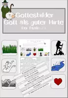 Vorschau - Arbeitsblätter - Gottesbilder - Der gute Hirte - Psalm 23 kennenlernen - Deckblatt
