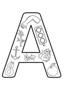 Vorschau - Arbeitsblätter - Buchstaben Puzzle - Anlaute A-Z für die 1.Klasse Deutsch - Seite 1