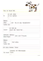 Vorschau - Arbeitsblätter - Entscheidungsgeschichte Hund Didi - Karibu bis D - Seite 2