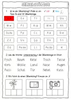 Vorschau - Arbeitsblätter - Silbenkönige - Materialpaket - Seite 3