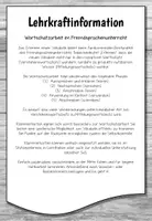 Vorschau - Arbeitsblätter - Schulsachen - Klammerkarten (2 Versionen) - Seite 1