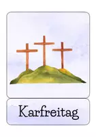 Vorschau - Präsentationen/Tafelbilder - Tafelkarten zu den Feiertagen in der Passionszeit - Seite 3