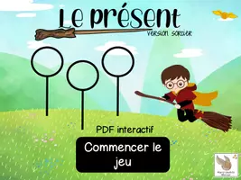 Aperçu - Jeux - Jeu interactif sur les verbes au présent - Page 1