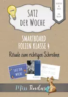 Vorschau - Präsentationen/Tafelbilder - Satz der Woche - Klasse 4 (für das Smartboard) - Deckblatt