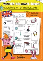 Vorschau - Arbeitsblätter - Winter Holidays Bingo - Exchange after the Holidays - Englischunterricht - Deckblatt