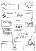 Vorschau - Arbeitsblätter - Winter Holidays Bingo - Exchange after the Holidays - Englischunterricht - Seite 3