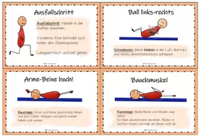 Vorschau - Stationenlernen - Sport - Circletraining - Stationskarten - geschlechtsneutral! - Seite 2