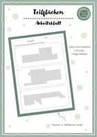 Vorschau - Arbeitsblätter - Teilflächen - Arbeitsblatt - Deckblatt