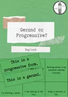 Vorschau - Arbeitsblätter - Zuordnungsaufgabe: gerund or progressive mit Lösungen - Deckblatt