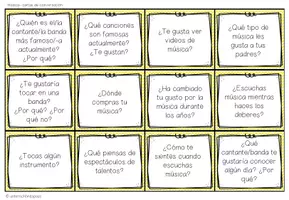 Vista previa - Unidades / Secuencias / Situaciones de Aprendizaje - CARTAS DE CONVERSACIÓN - ESPAÑOL - página 3