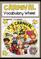 Vista previa - Manualidades / Dibujos para colorear - IT'S CARNIVAL - Vocabulary Wheel - Portada