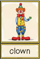 Vista previa - Tarjetas / Manipulativos - CARNIVAL - Picture + Word Cards - página 3