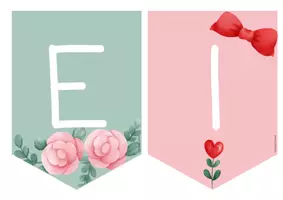 Vorschau - Anderer Materialtyp - Valentinstag Wimpelkette Banner - Seite 1