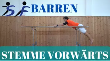 Vorschau - Unterrichtsreihen - Stemme vorwärts Barren (Methodik, Helfen und Sichern) - Deckblatt