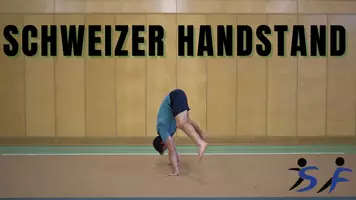 Vorschau - Unterrichtsreihen - Schweizer Handstand - Boden (Methodik, Helfen und Sichern) - Deckblatt