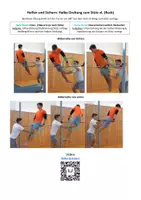 Vorschau - Unterrichtsreihen - Halbe Drehung zum Stütz vl - Reck (Methodik, Helfen und Sichern) - Seite 1