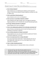 Vorschau - Arbeitsblätter - AB mit Fragen zum Thema "Nelson Mandela" + Lösungsblatt + Mindmap + Infografik - Seite 2