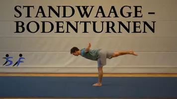 Vorschau - Unterrichtsreihen - Standwaage - Boden (Methodik, Helfen und Sichern) - Deckblatt