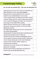 Vorschau - Arbeitsblätter - Lesespaziergänge 1. Klasse - Paket - Seite 3