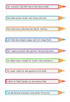 Vorschau - Stationenlernen - Textstäbchen - Sätze überarbeiten FRESCH Methode - Seite 2