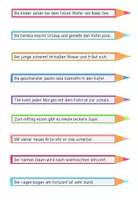 Vorschau - Stationenlernen - Textstäbchen - Sätze überarbeiten FRESCH Methode - Seite 3