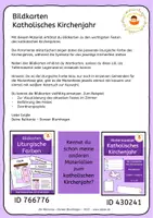 Vorschau - Bildkarten - Katholisches Kirchenjahr: Bildkarten - Seite 1