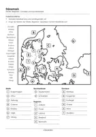 Vorschau - Arbeitsblätter - Dänemark Landkarte - Seite 3