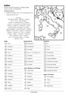 Vorschau - Arbeitsblätter - Italien Landkarte - Seite 3