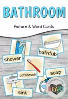 Vorschau - Bildkarten - Bathroom - Picture & Word Cards - Deckblatt