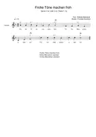 Vorschau - Arbeitsblätter - Frohe Töne machen froh - Seite 2