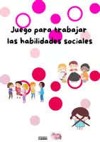 Vista previa - Juegos / Gamificación - Tarjetas para desarrollar las Habilidades Sociales - Portada