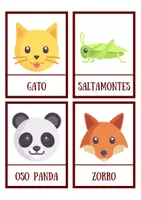 Vorschau - Bildkarten - Flashcards Los animales - Seite 3