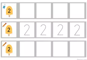 Vorschau - Arbeitsblätter - ZIffern- & Mengenerarbeitung mit Eis / ZR 20 - Seite 3