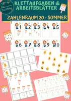 Vorschau - Arbeitsblätter - ZIffern- & Mengenerarbeitung mit Eis / ZR 20 - Deckblatt