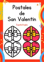 Vista previa - Manualidades / Dibujos para colorear - Postales de San Valentín - Portada