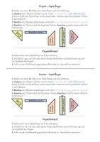 Vorschau - Arbeitsblätter - Papierflieger basteln (Flächenberechnung Vierecke) + Flugwettbewerb - Seite 2