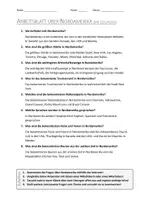Vorschau - Arbeitsblätter - AB mit Fragen zum Thema "Nordamerika" + Lösungsblatt + Mindmap + Infografik - Seite 3